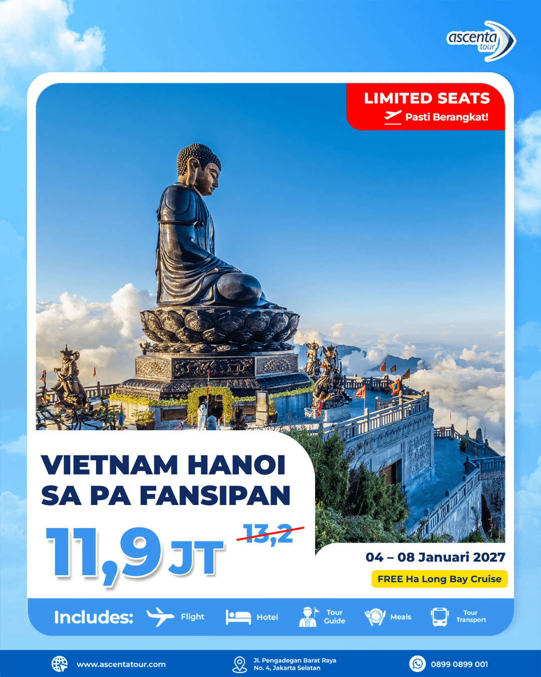 Tour Vietnam Hanoi Sa Pa Fansipan 5D SALE