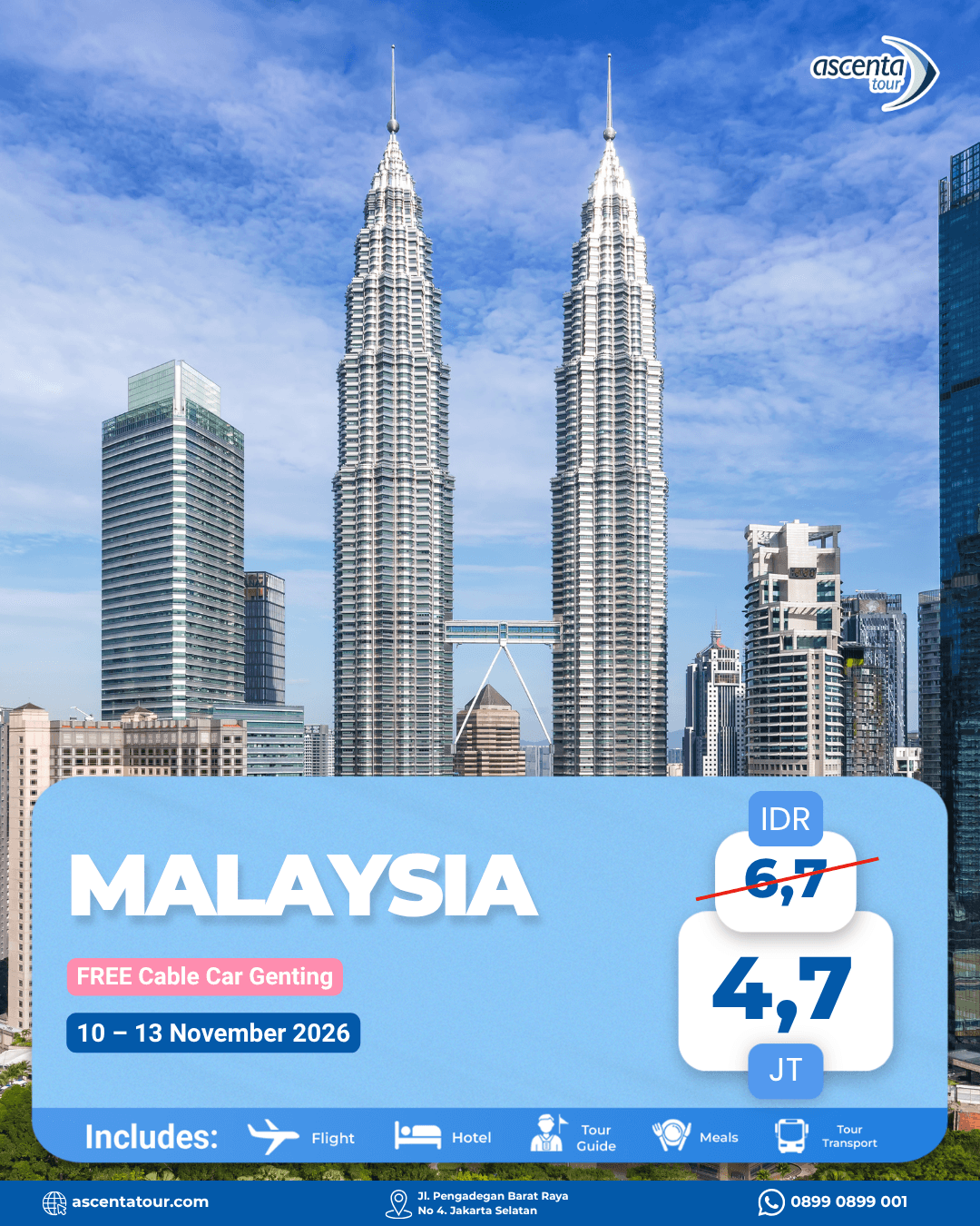 Tour Malaysia 4D3N