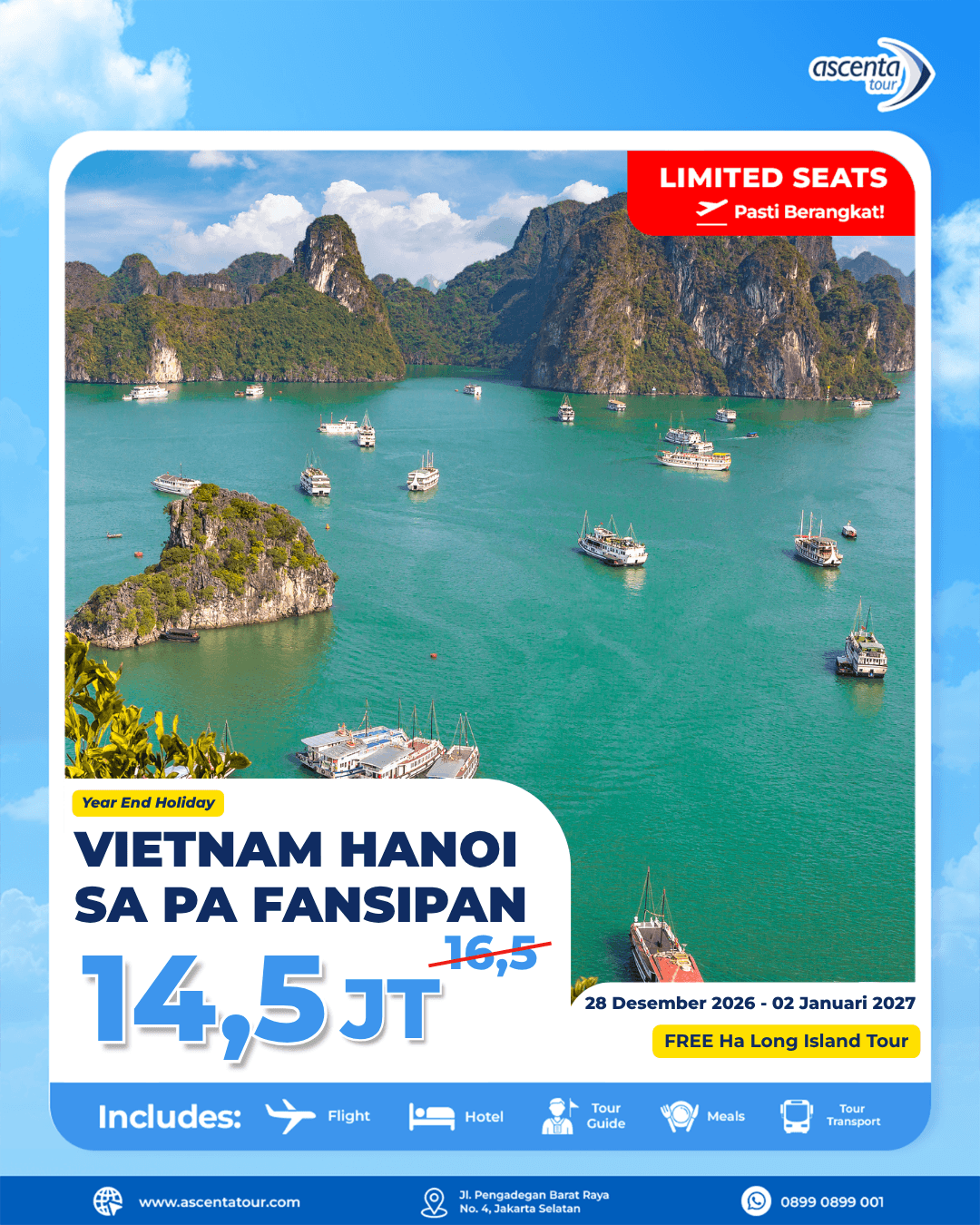 Tour Vietnam Hanoi Sa Pa Fansipan 6D SALE