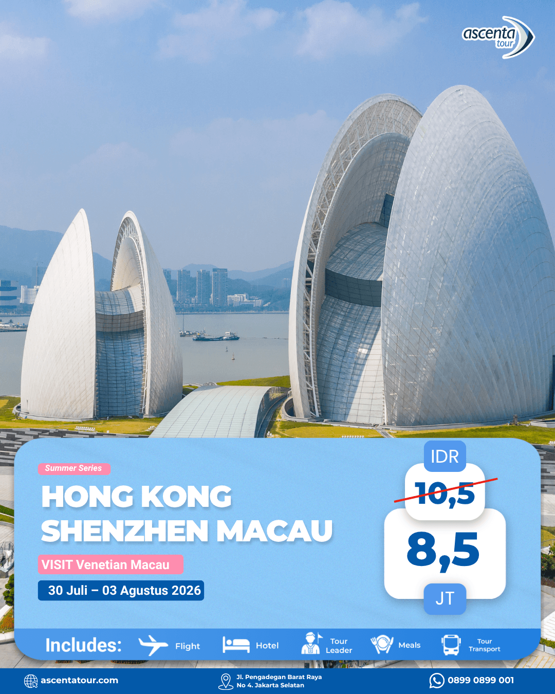 Tour Hong Kong Shenzhen Macau 5D