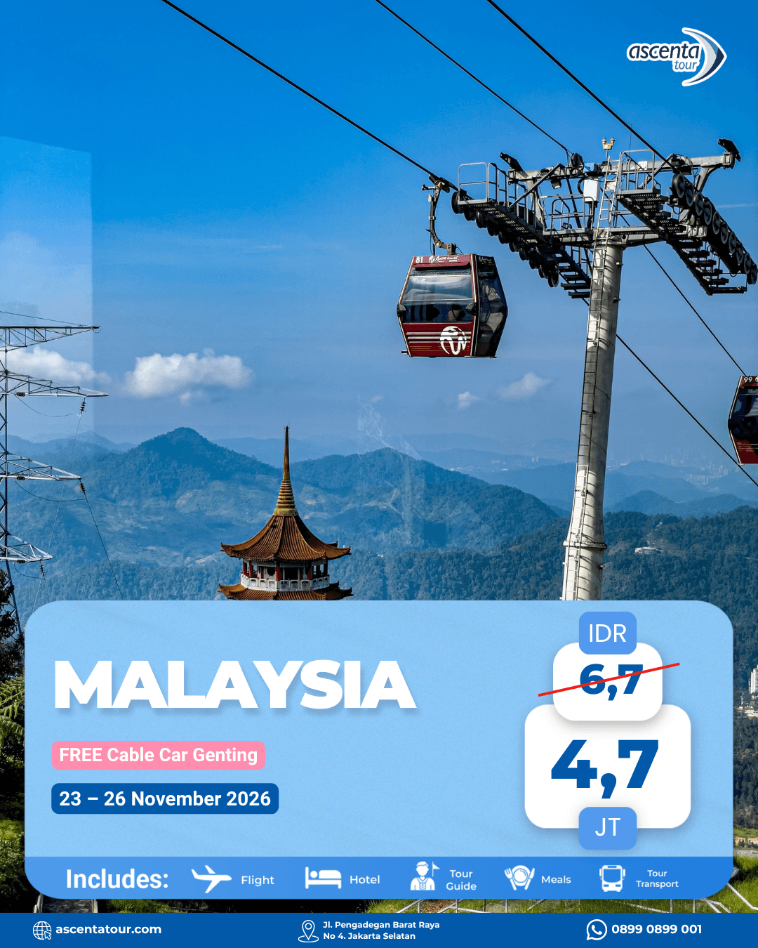 Tour Malaysia 4D3N