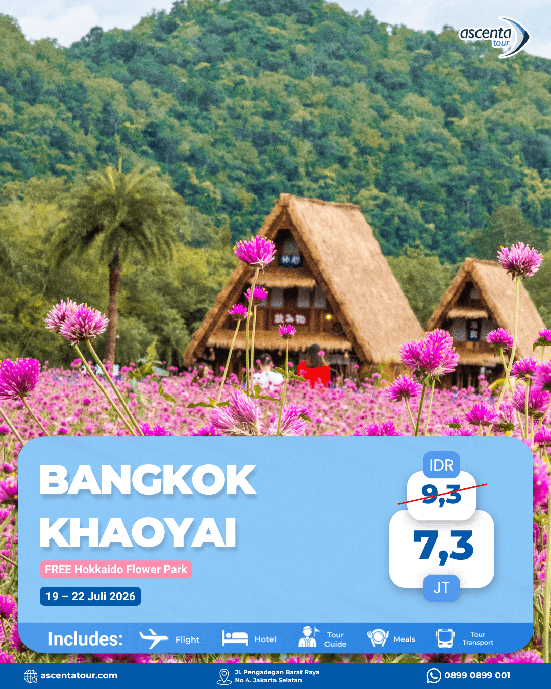 Tour Thailand Bangkok Khao Yai