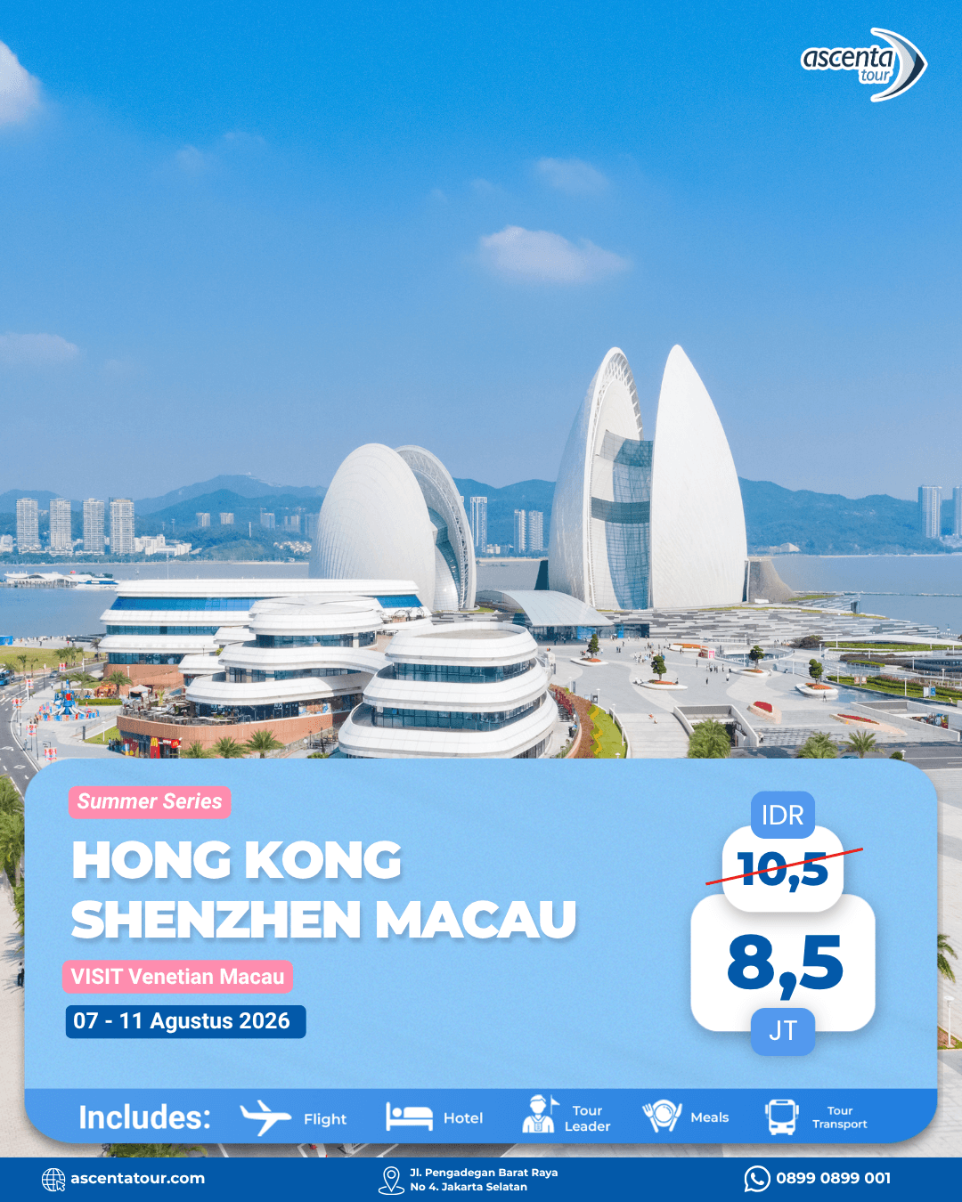 Tour Hong Kong Shenzhen Macau 5D
