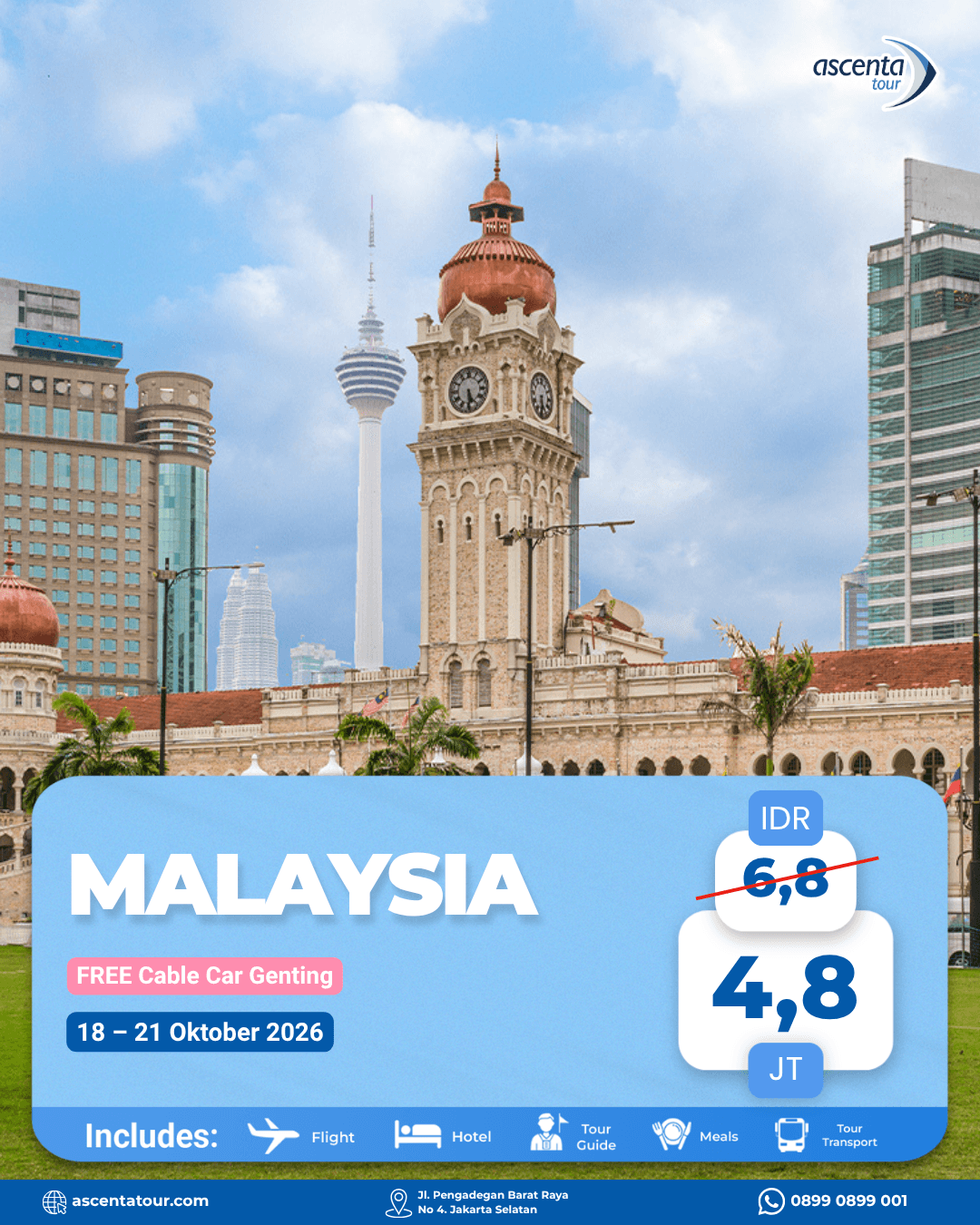Tour Malaysia 4D3N