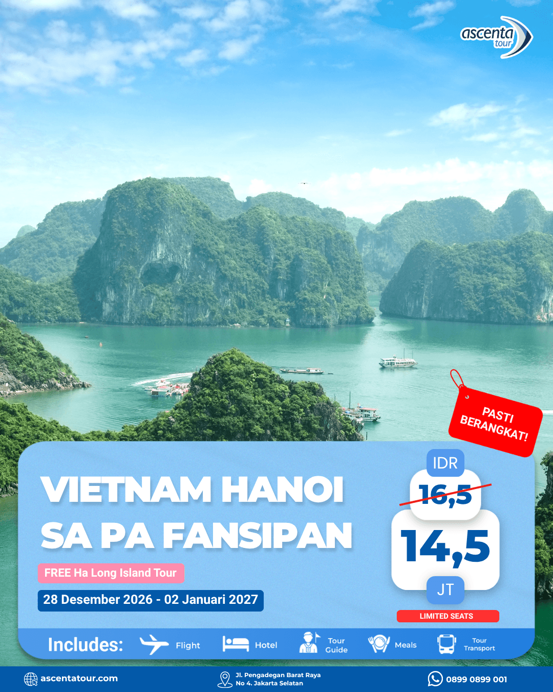 Tour Vietnam Hanoi Sa Pa Fansipan 6D SALE