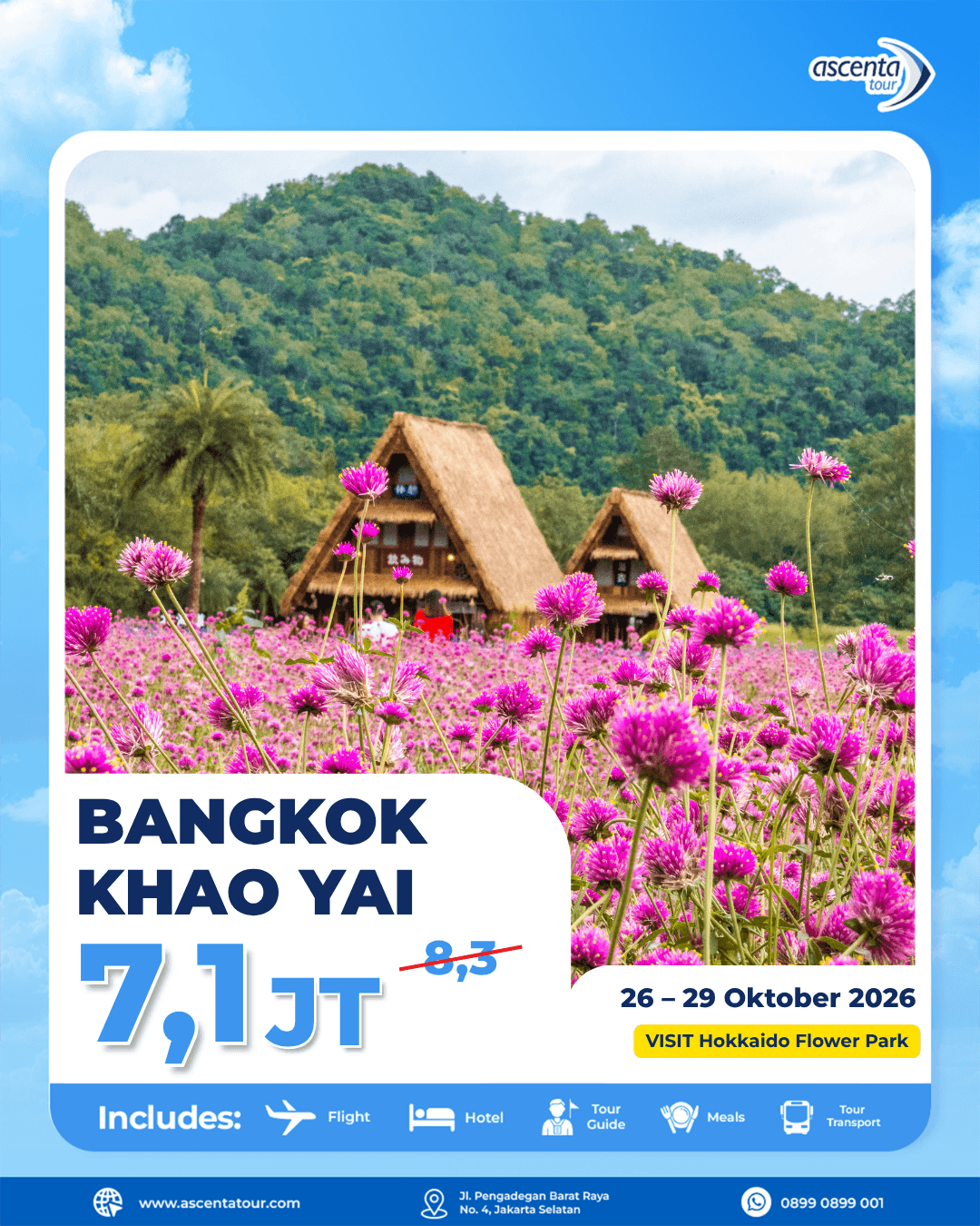 Tour Thailand Bangkok Khao Yai