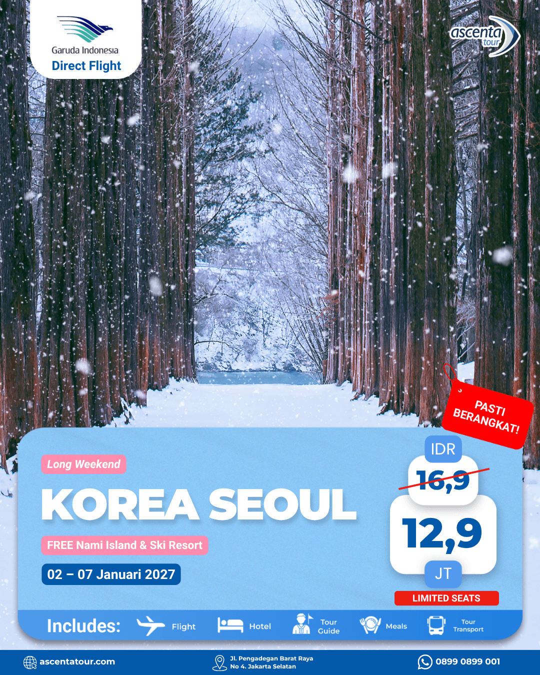 TOUR KOREA WINTER 6D