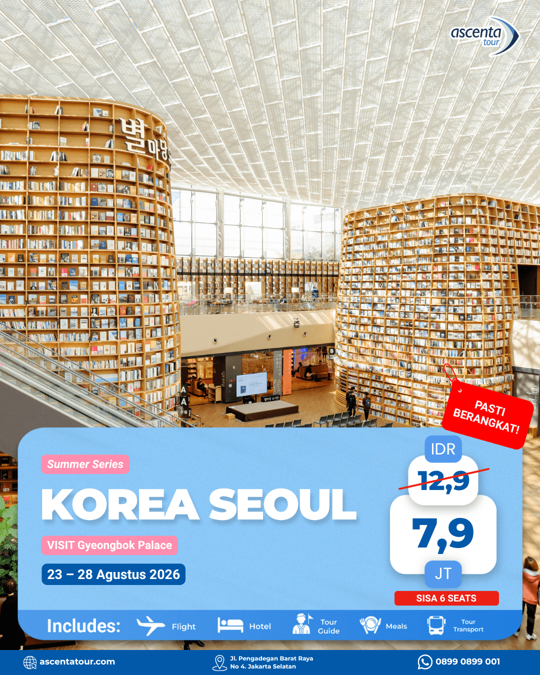 TOUR KOREA SUPER SALE 6D