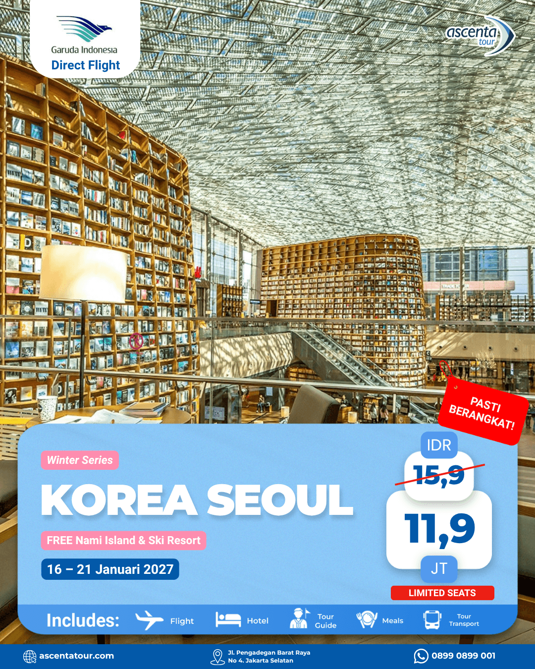 TOUR KOREA WINTER 6D