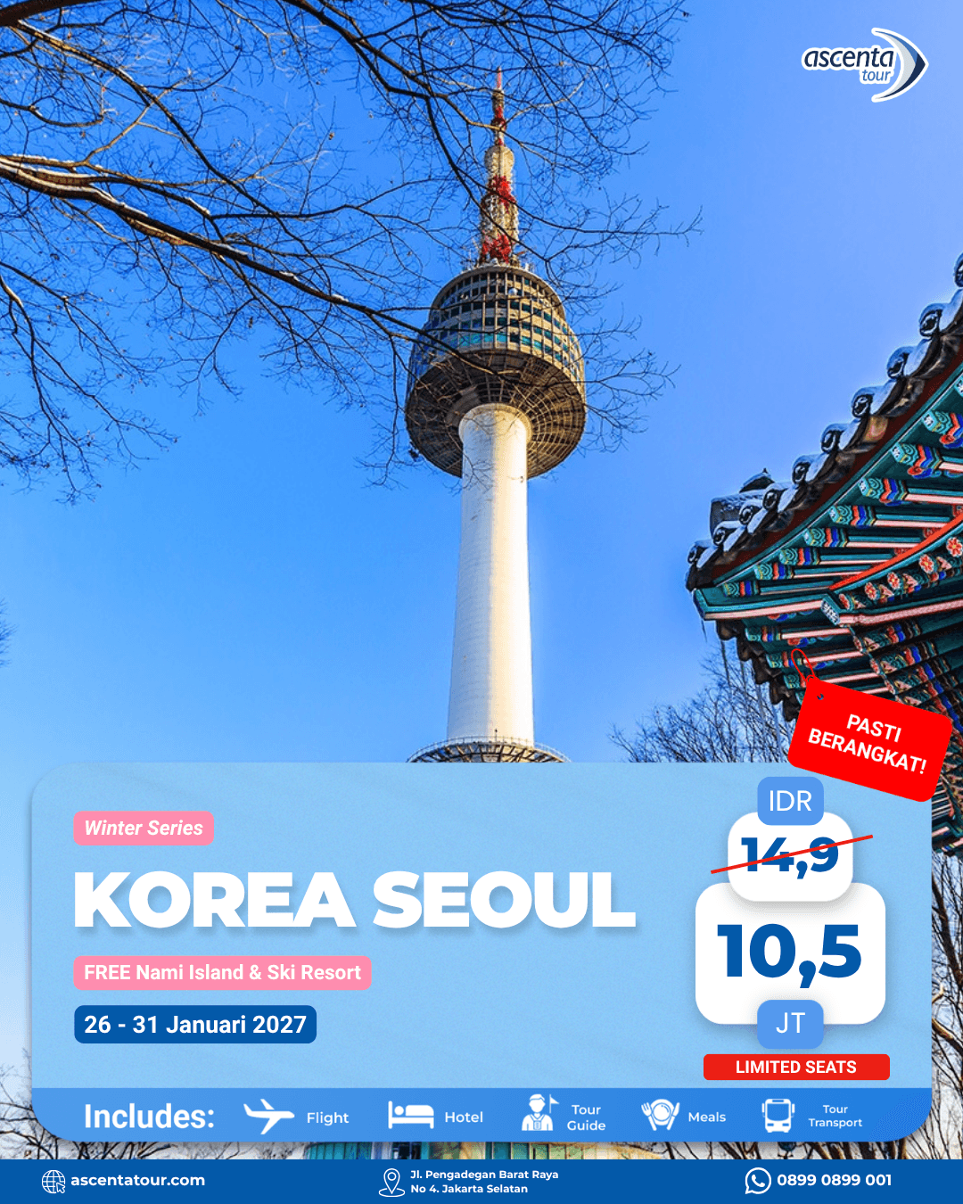 TOUR KOREA WINTER 6D