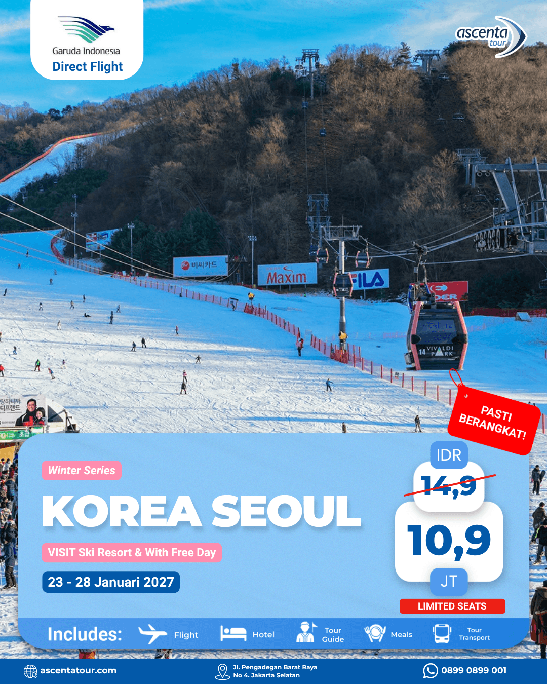 TOUR KOREA WINTER 6D