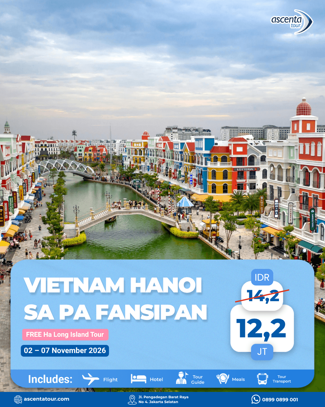 Tour Vietnam Hanoi Sa Pa Fansipan 6D