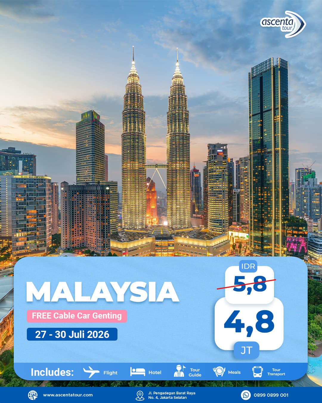 Tour Malaysia 4D3N