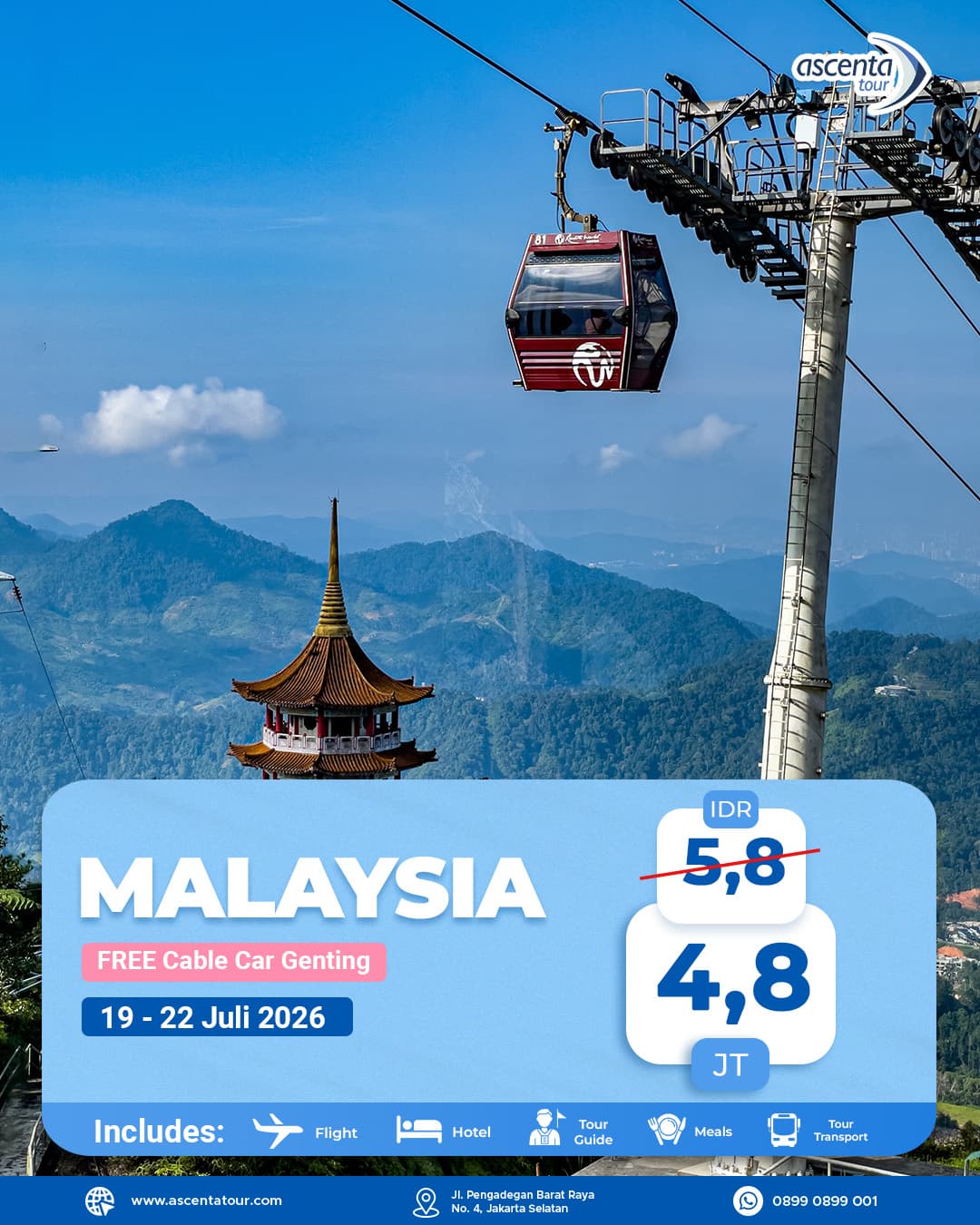 Tour Malaysia 4D3N