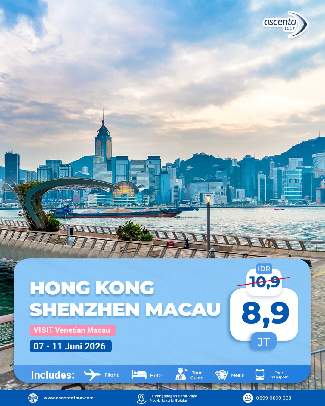 Tour Hong Kong Shenzhen Macau 5D
