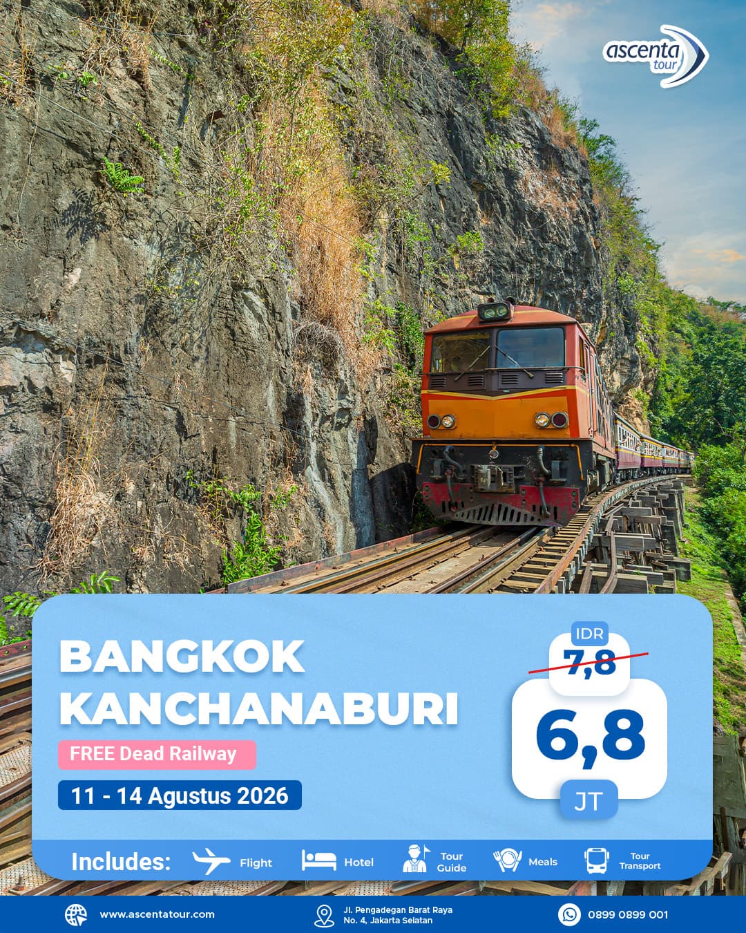 Tour Thailand Bangkok Kanchanaburi