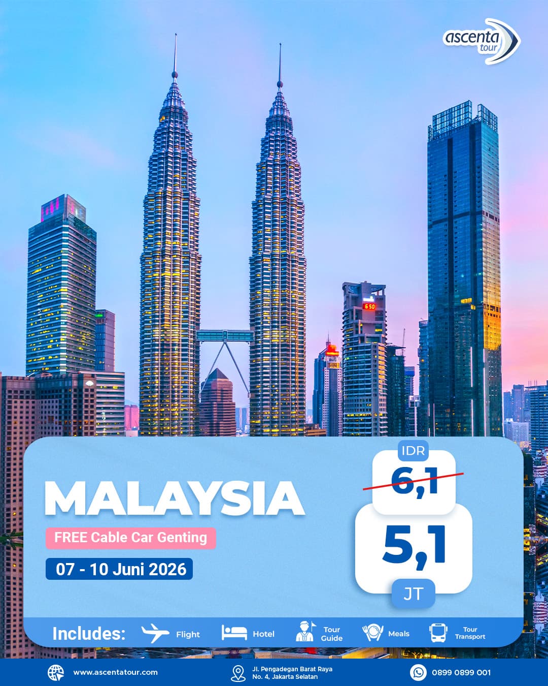 Tour Malaysia 4D3N